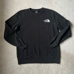The North Face Crewneck Black Fleece Lined Sweater